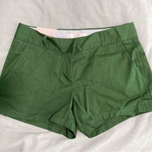 JCrew Green Shorts